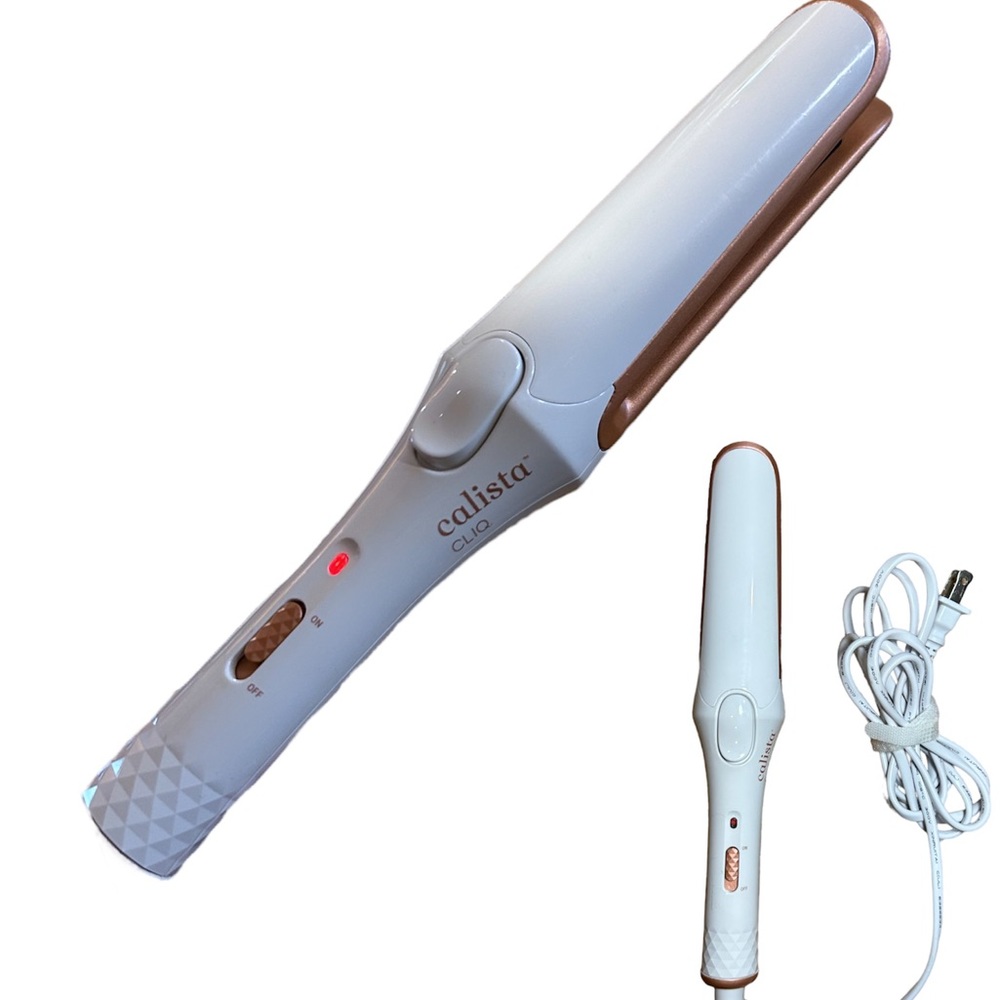 Calista Cliq Hair Hairstyling Beachwaver Straightener Heat Tool